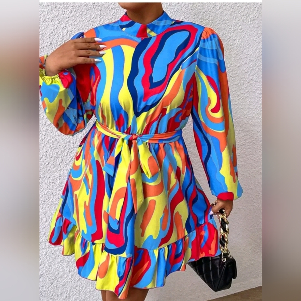Vibrant Multicolor Dress